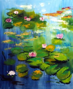 Nénuphars du jardin de Monet - Ruslana Levandovska