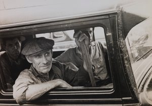 Sans titre (Hommes dans un camion) - Russell Lee