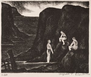 Les baigneurs - Russell T. Limbach