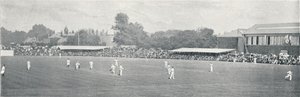 Match de cricket universitaire à Lords, vers 1896 - Russell and Sons