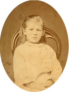 Portrait de Lyubov F. Dostoïevskaïa, fille de l