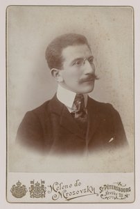 Portrait du peintre Léon Bakst (1866-1924)