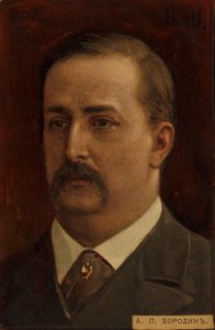 Alexander Porfiryevich Borodin, compositeur russe (1833-1887) - Russian School