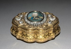 Boîte, fabriquée par Goffert, c.1850 - Russian School