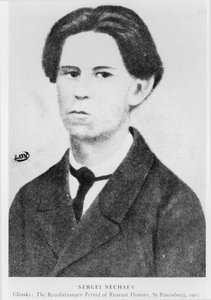 Portrait de Sergei Nechaev (1847-82) illustration de La Période Révolutionnaire de l