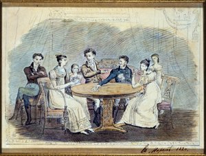 Les Galitzines, 1820 - Russian School