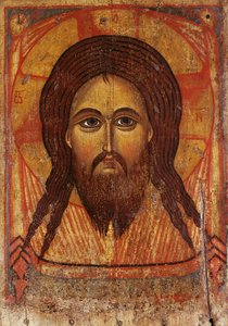Le Saint Visage, 1200-1250 - Russian School