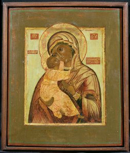 La Mère de Dieu de Vladimir - Russian School
