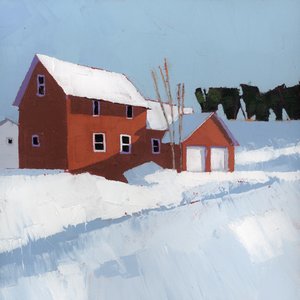 Quiet, 2025 (acrylique sur panneau de bois)