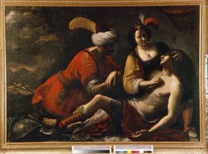 Tancrède et Herminie. Épisode de la Jérusalem délivrée (1581) de Le Tasse (Torquato Tasso) - Rutilio Manetti