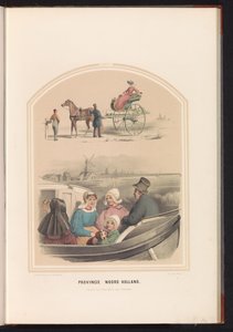 Costume traditionnel de la Hollande-Septentrionale, 1857 - Ruurt de Vries