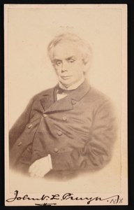 Portrait de John V. L. John VanSchaick Lansing Pruyn - SJ Thompson