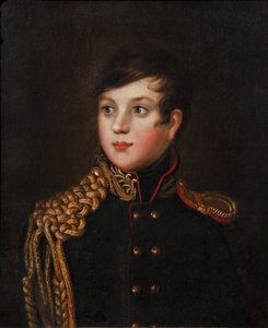 Portrait du prince Alexandre Pavlovitch Stroganov, vers 1812 - S.S. Svintsov