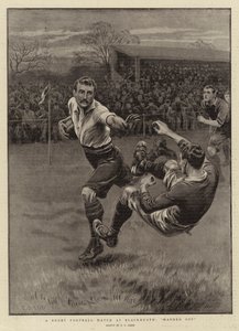 Match de rugby à Blackheath, repoussé