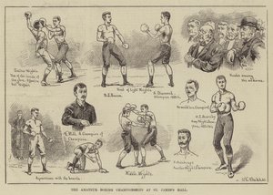 Les championnats de boxe amateur à St James