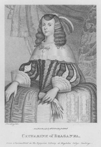Catherine de Bragance (gravure) - S. (after) Harding