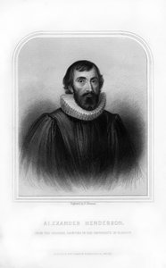 Alexander Henderson, théologien écossais, 1870