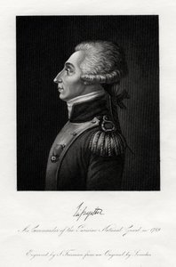 Marquis de Lafayette, leader militaire et homme d