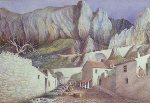 La gorge à Menton, 1882