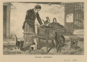 Clients affamés (gravure) - S. T. Dadd