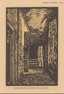 Ruelle avec porte - S. de Jongh