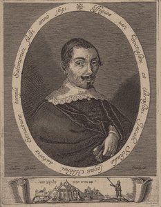 Portrait de Jacob Judah Leon 1602-1675 - Salom Italia