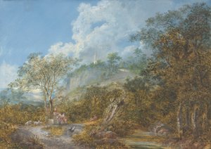 Paysage Arcadien avec un Obélisque