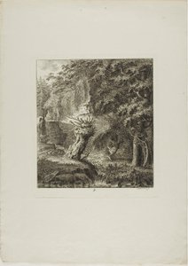 Paysages dédiés à M. Warelet - Salomon Gessner