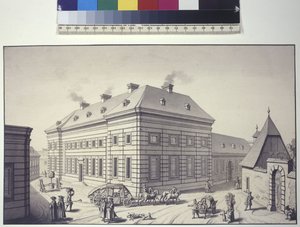 Pleine page : vue oblique de l