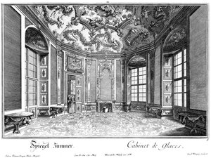Cabinet doré - Salomon Kleiner