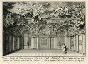 Grande salle de réunion dans l