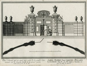 Plan et élévation d
