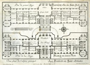 Plan du rez-de-chaussée et de l