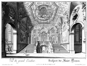 Escalier principal - Salomon Kleiner