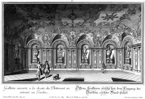 Galerie ouverte dans l