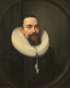 Portrait de Sir Pieter Courten (1581-1630) - Salomon Mesdach (circle of)