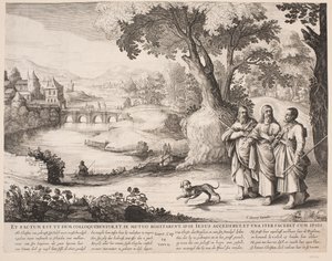 Pèlerins à Emmaüs - Salomon Savery