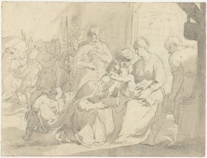 Adoration des mages - Salomon de Bray (attributed to)