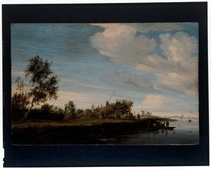 Une maison au bord d