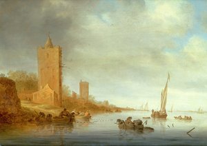Image inconnue - Salomon van Ruisdael or Ruysdael
