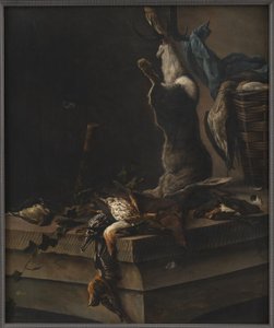 Nature morte de gibier mort