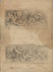 (Série de figurines) Les dieux de la rivière - Salvator Rosa