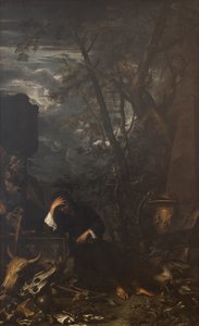 Démocrite en méditation
