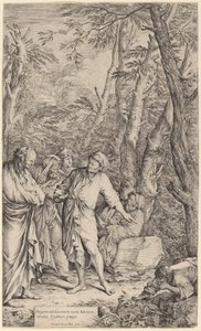 Diogène jetant son bol - Salvator Rosa