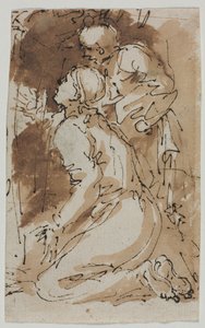 Études de figures, vers 1640-1649 - Salvator Rosa