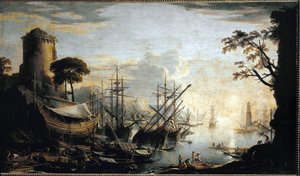 Marina du port - Salvator Rosa
