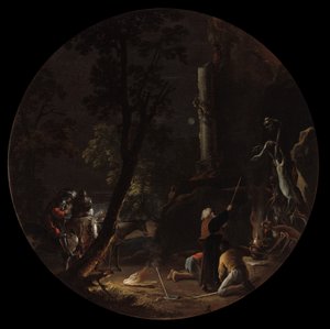 Scènes de sorcellerie : Nuit, vers 1645-49 - Salvator Rosa