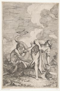 Scylla fuyant Glaucus