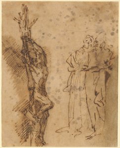 Étude pour la crucifixion de Polycrate