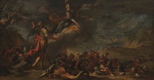 La Fondation de Thèbes - Salvator Rosa